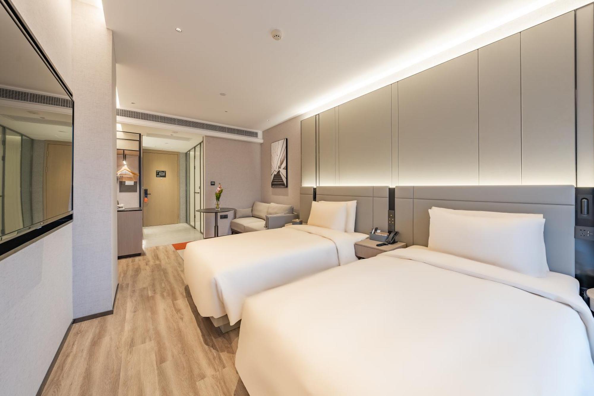 Atour S Hotel Shanghai Lujiazui Expo Center Dış mekan fotoğraf