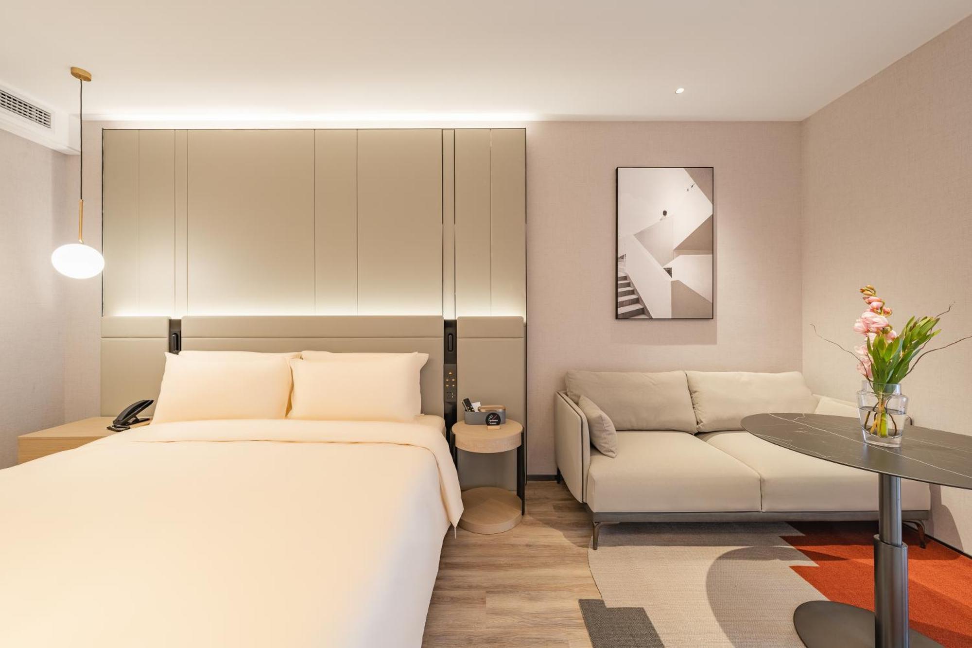 Atour S Hotel Shanghai Lujiazui Expo Center Dış mekan fotoğraf