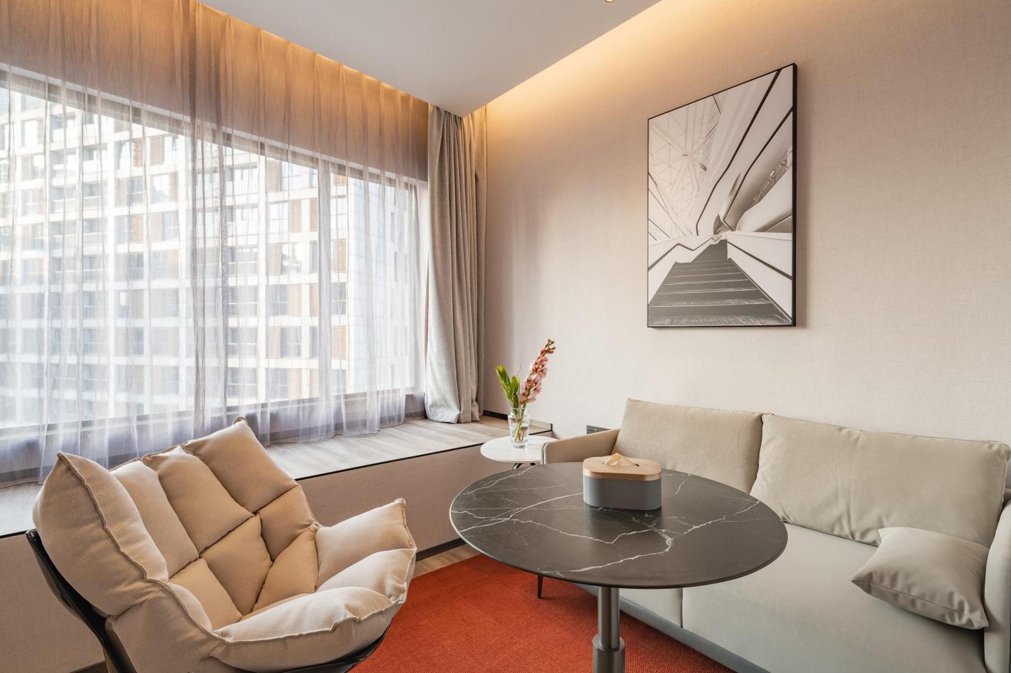 Atour S Hotel Shanghai Lujiazui Expo Center Dış mekan fotoğraf