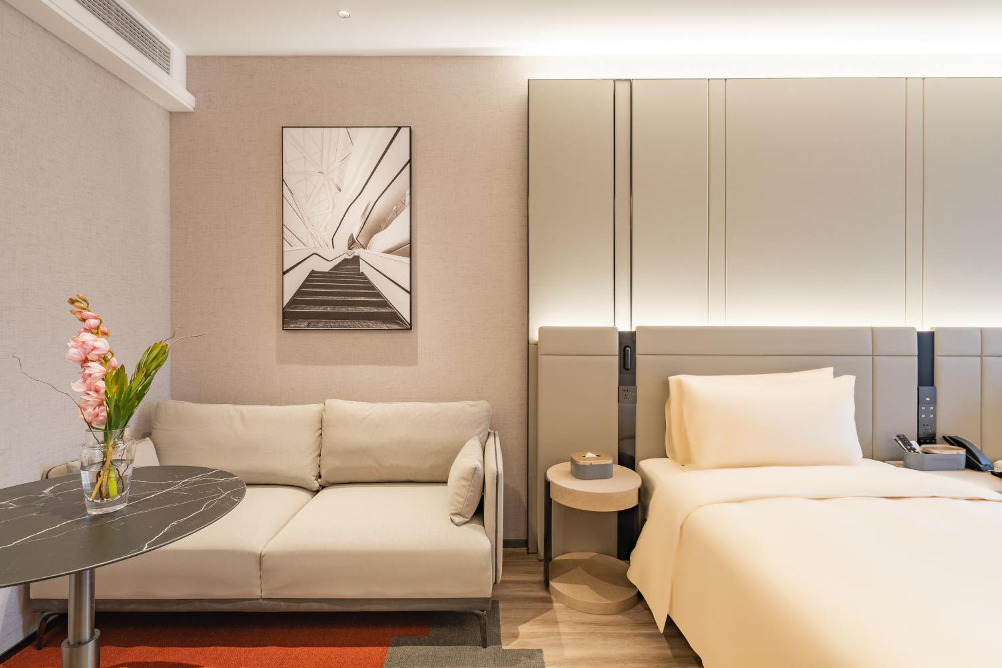 Atour S Hotel Shanghai Lujiazui Expo Center Dış mekan fotoğraf