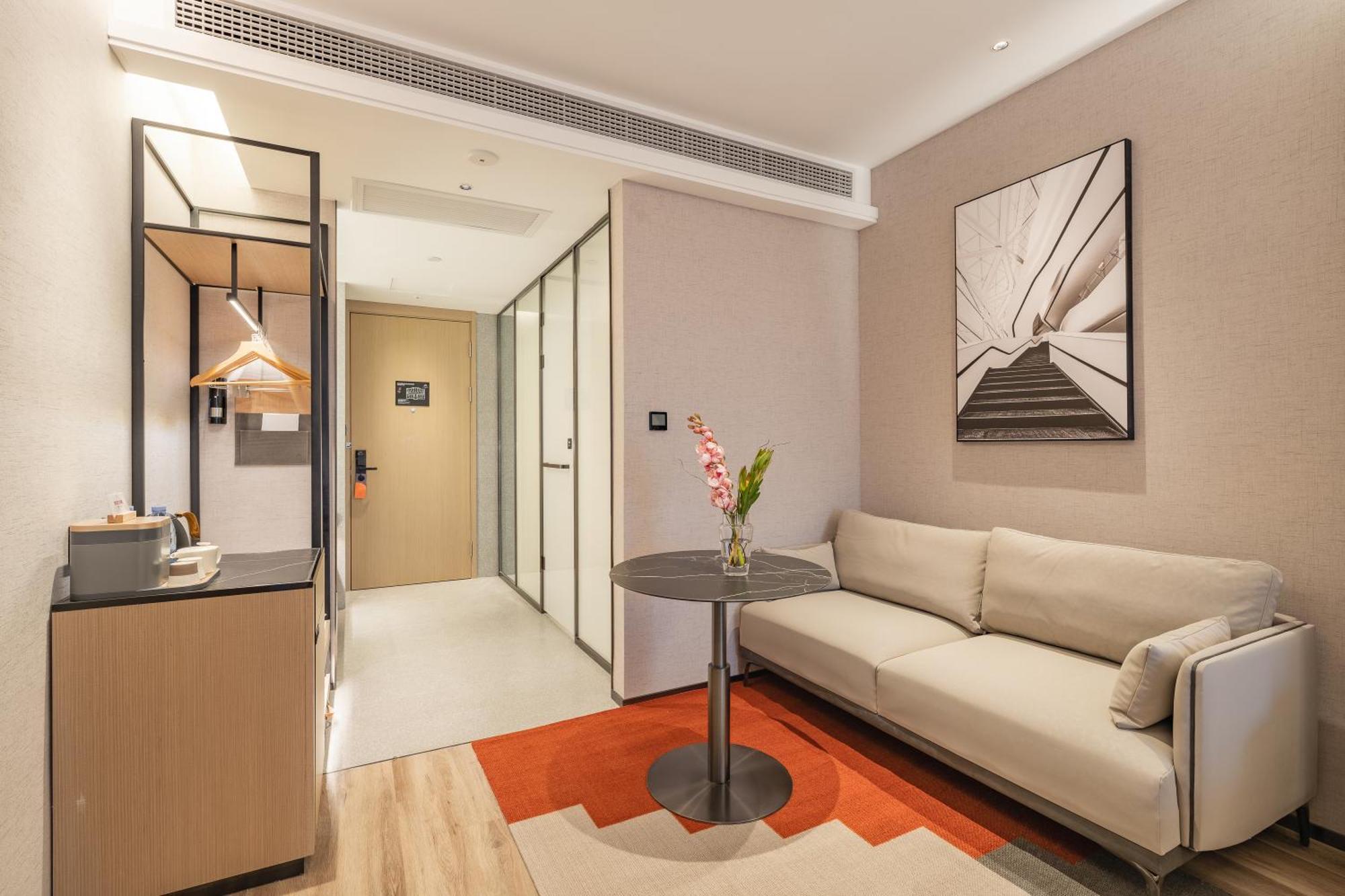Atour S Hotel Shanghai Lujiazui Expo Center Dış mekan fotoğraf