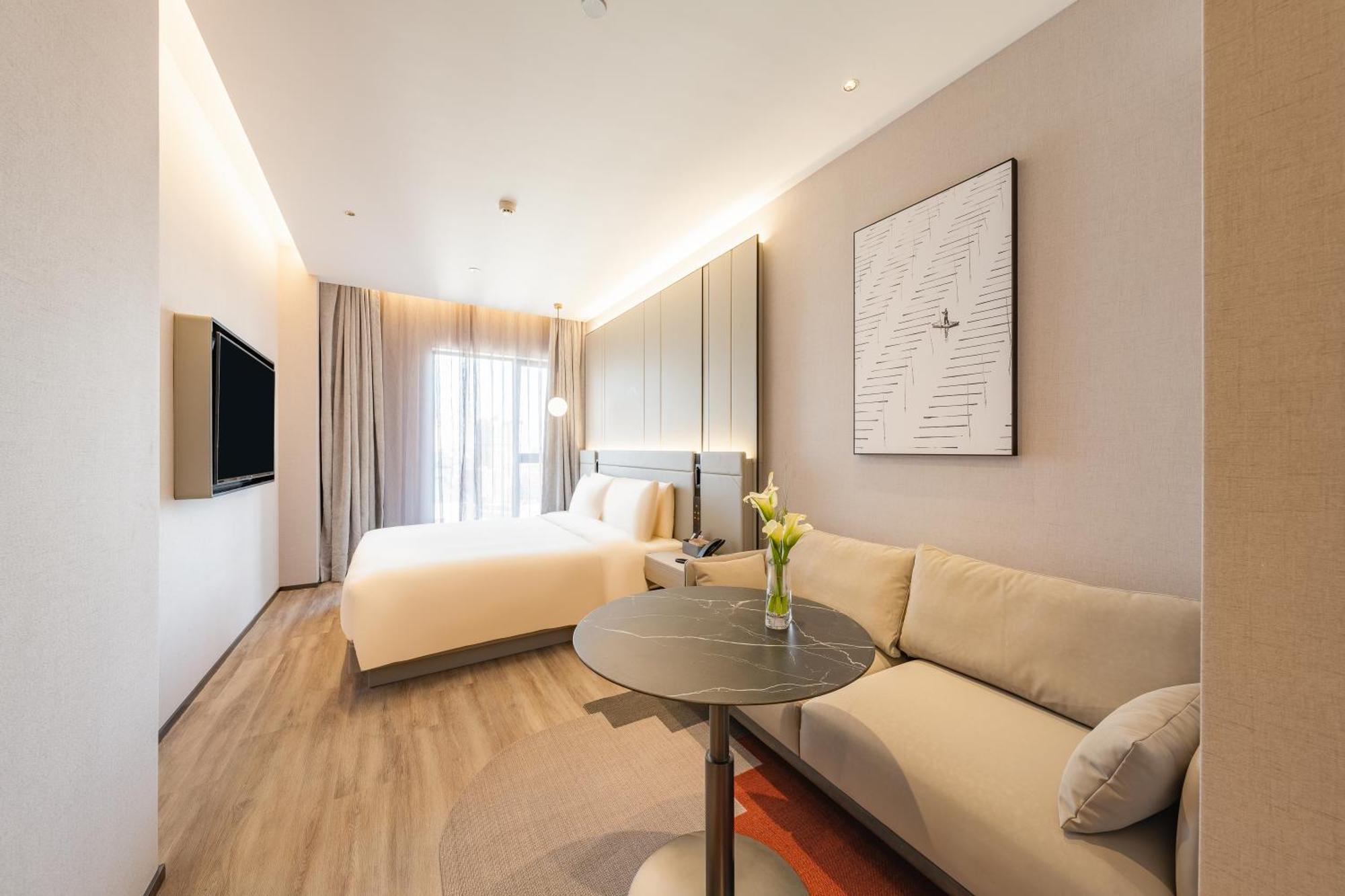 Atour S Hotel Shanghai Lujiazui Expo Center Dış mekan fotoğraf