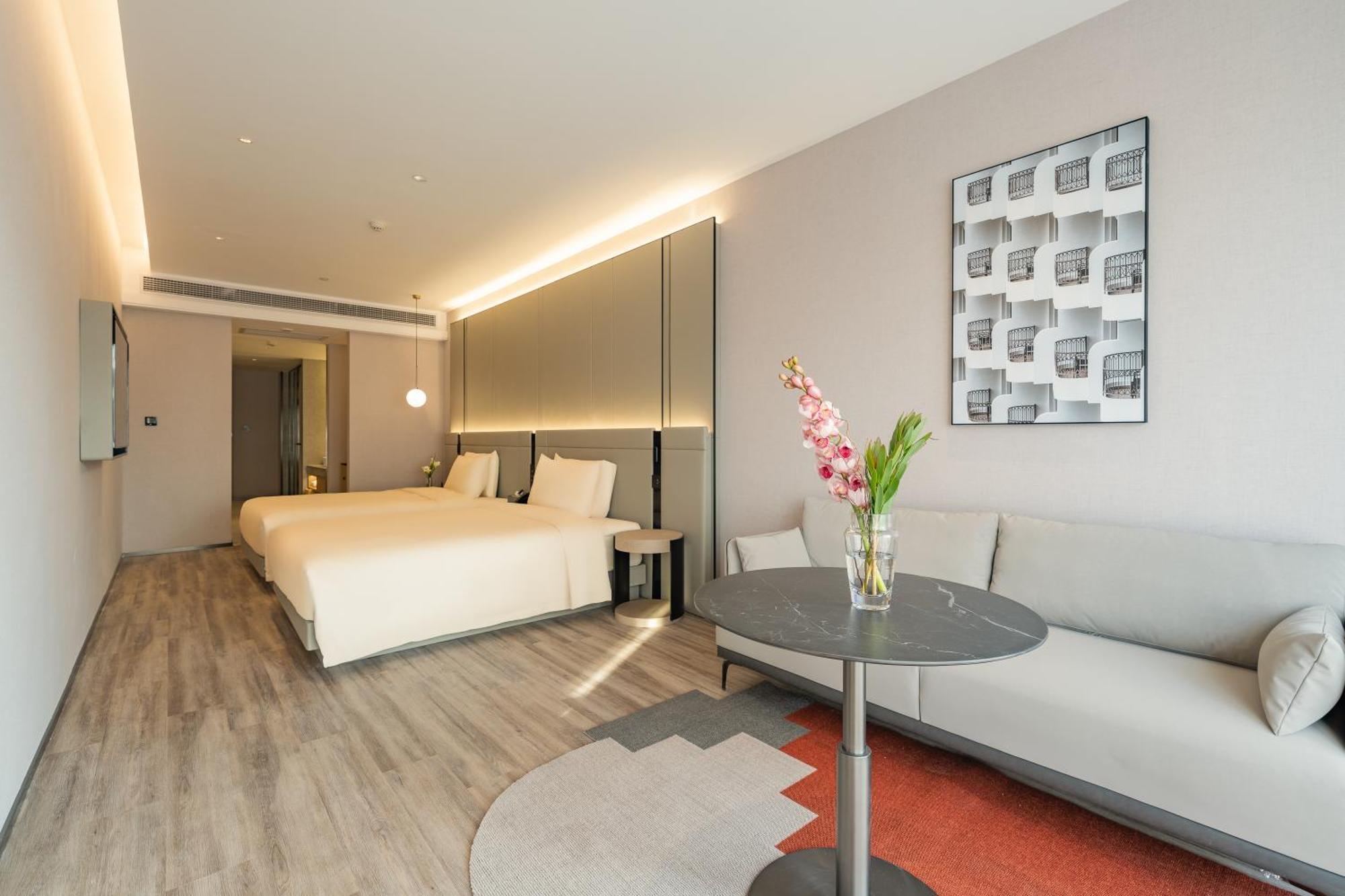 Atour S Hotel Shanghai Lujiazui Expo Center Dış mekan fotoğraf